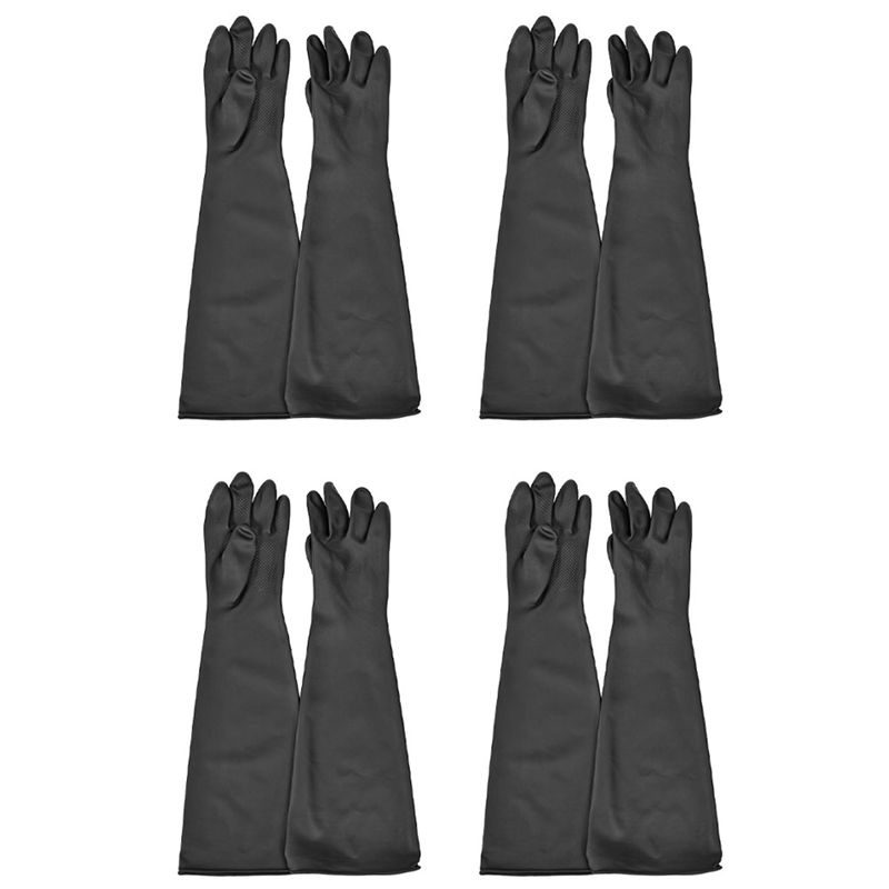 Sandblaster Cabinet - HHTL 8X Blast Rubber Gloves For