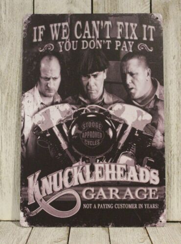 Knuckleheads Garage Tin Metal  – Auto Repair Shops recenzja i cena