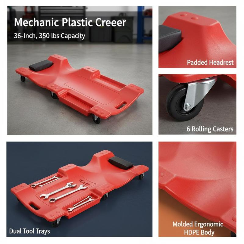 Rolling Creeper Board 36-Inch  – Auto Repair Shops recenzja i cena