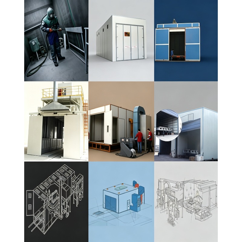 Sand Shot Blasting Room/Cabine – Sandblaster Cabinet recenzja i cena