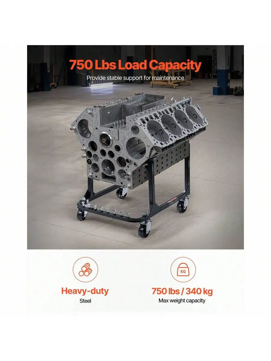 Engine Stand, 750 LBS Load Cap – Engine Stand Heavy Duty recenzja i cena