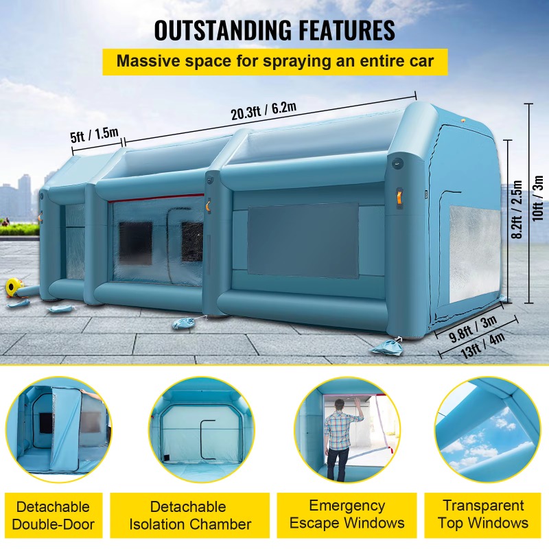 【Hot】 Inflatable Paint Booth C – Inflatable Paint Booth recenzja i cena