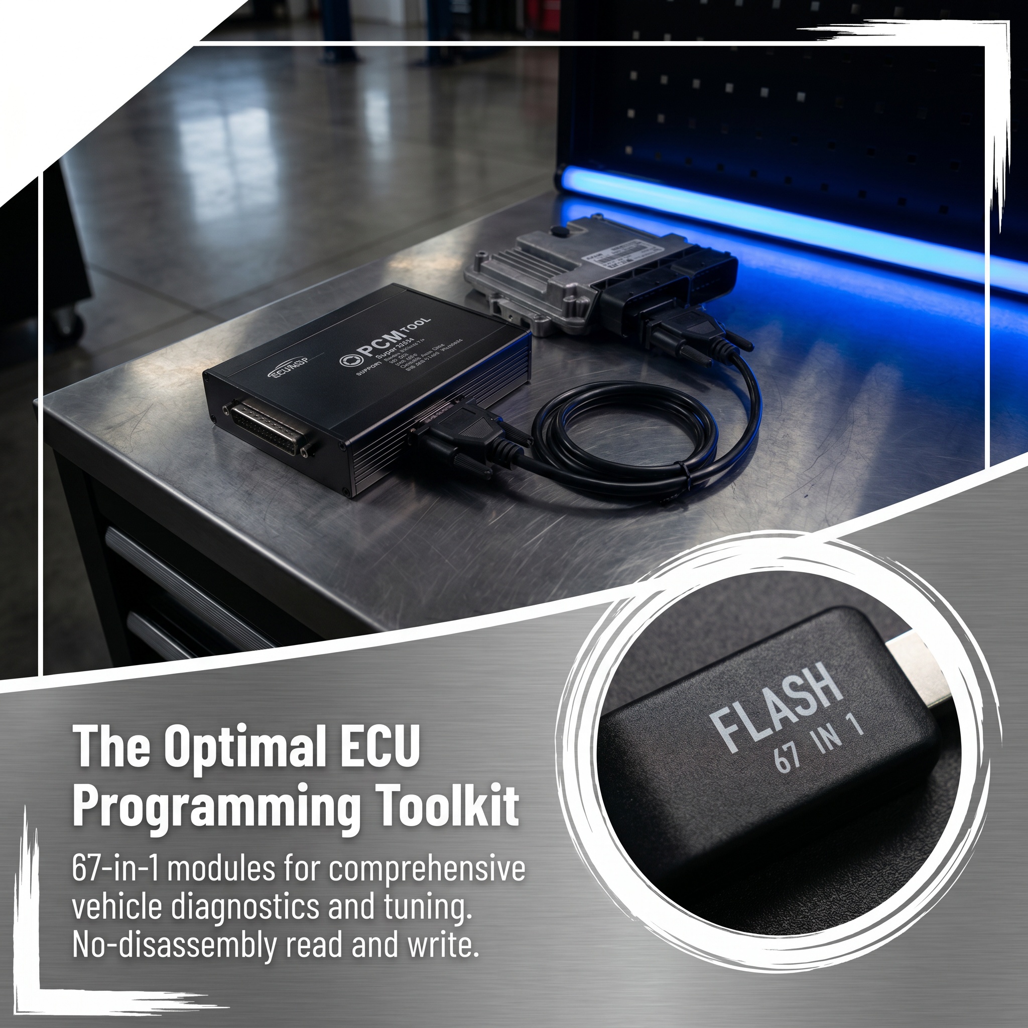 PCM Flash 67IN1 V1.21 ECU Prog – Auto Repair Shops recenzja i cena