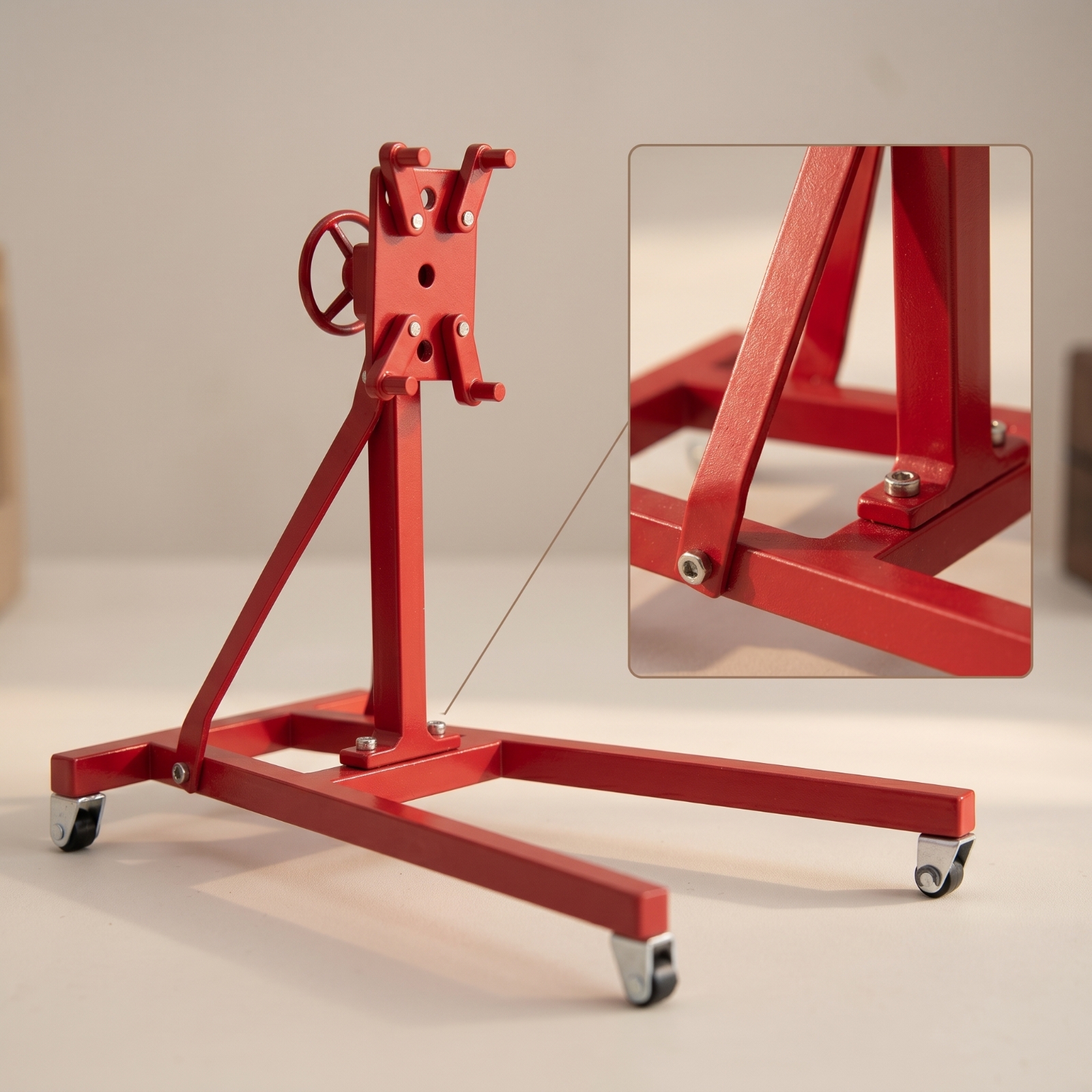 Engine Crane Metal Model Crane – Engine Stand Heavy Duty recenzja i cena