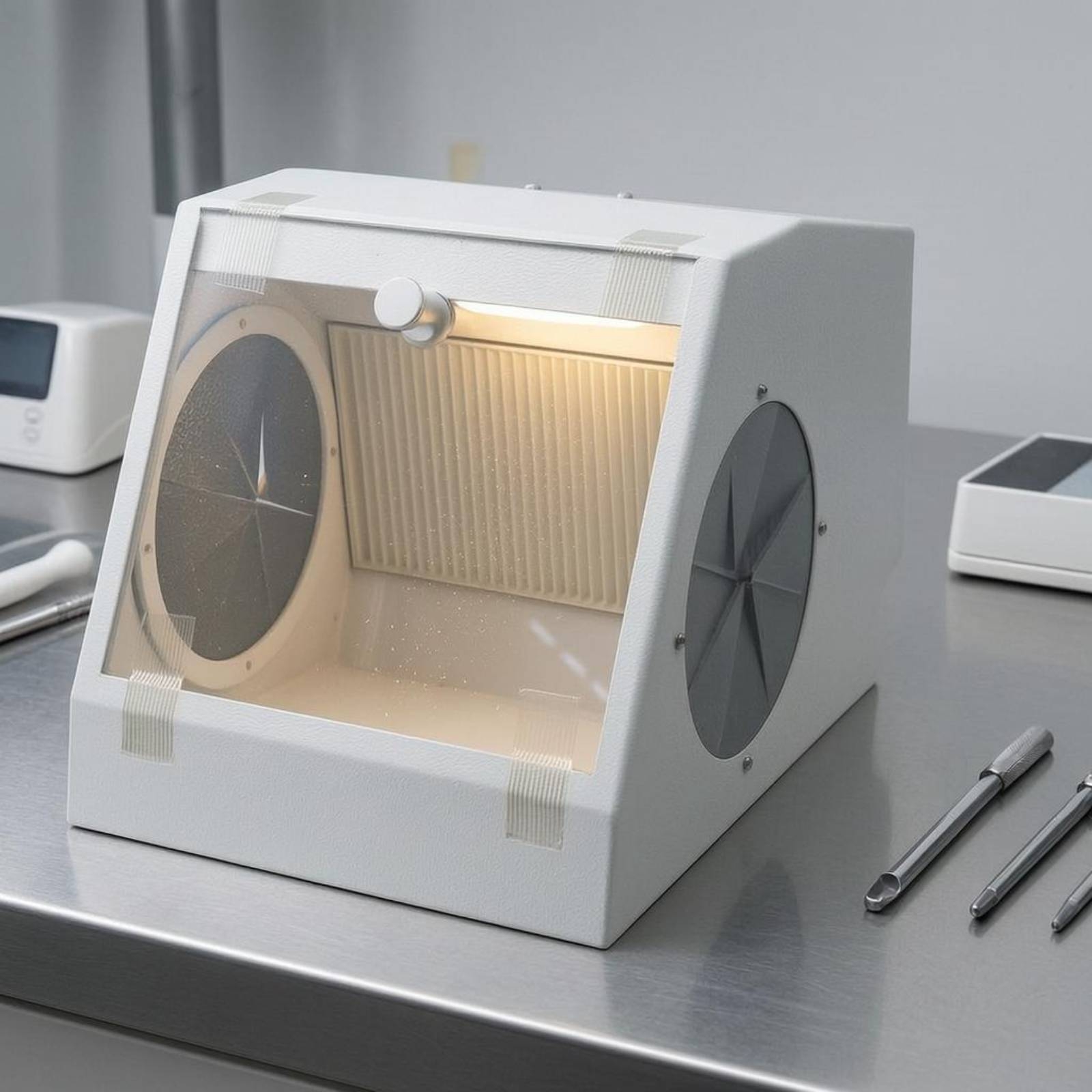 Clinical Sandblasting Box Buil – Sandblaster Cabinet recenzja i cena