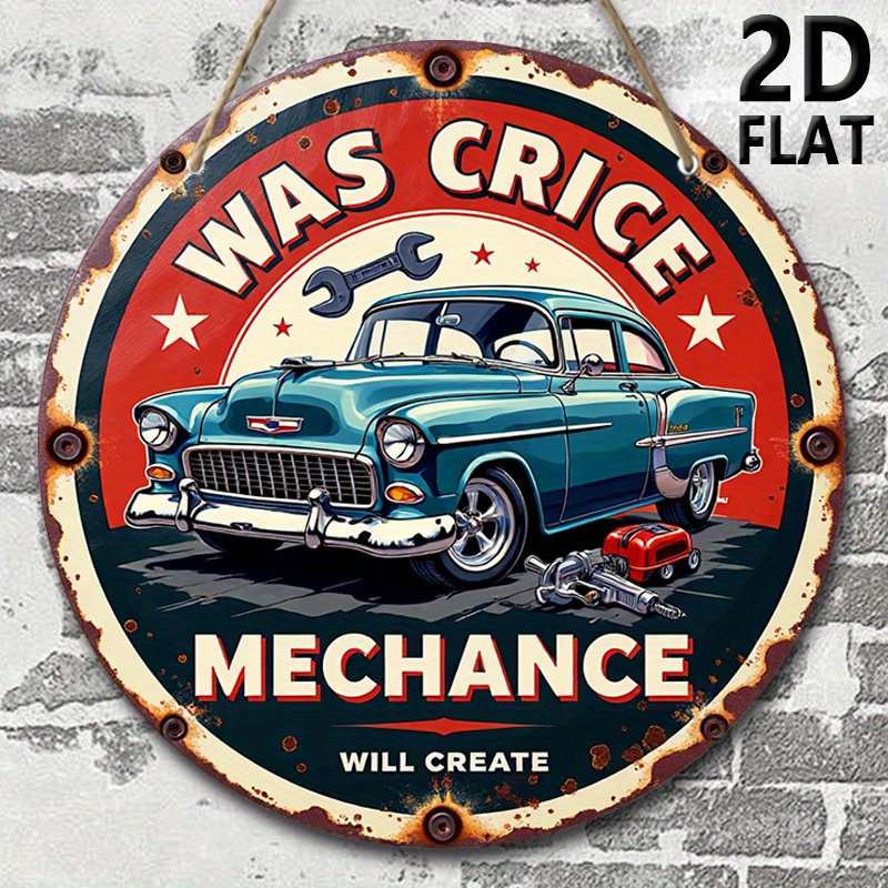 2D plane, retro auto repair sh – Auto Repair Shop Logo recenzja i cena