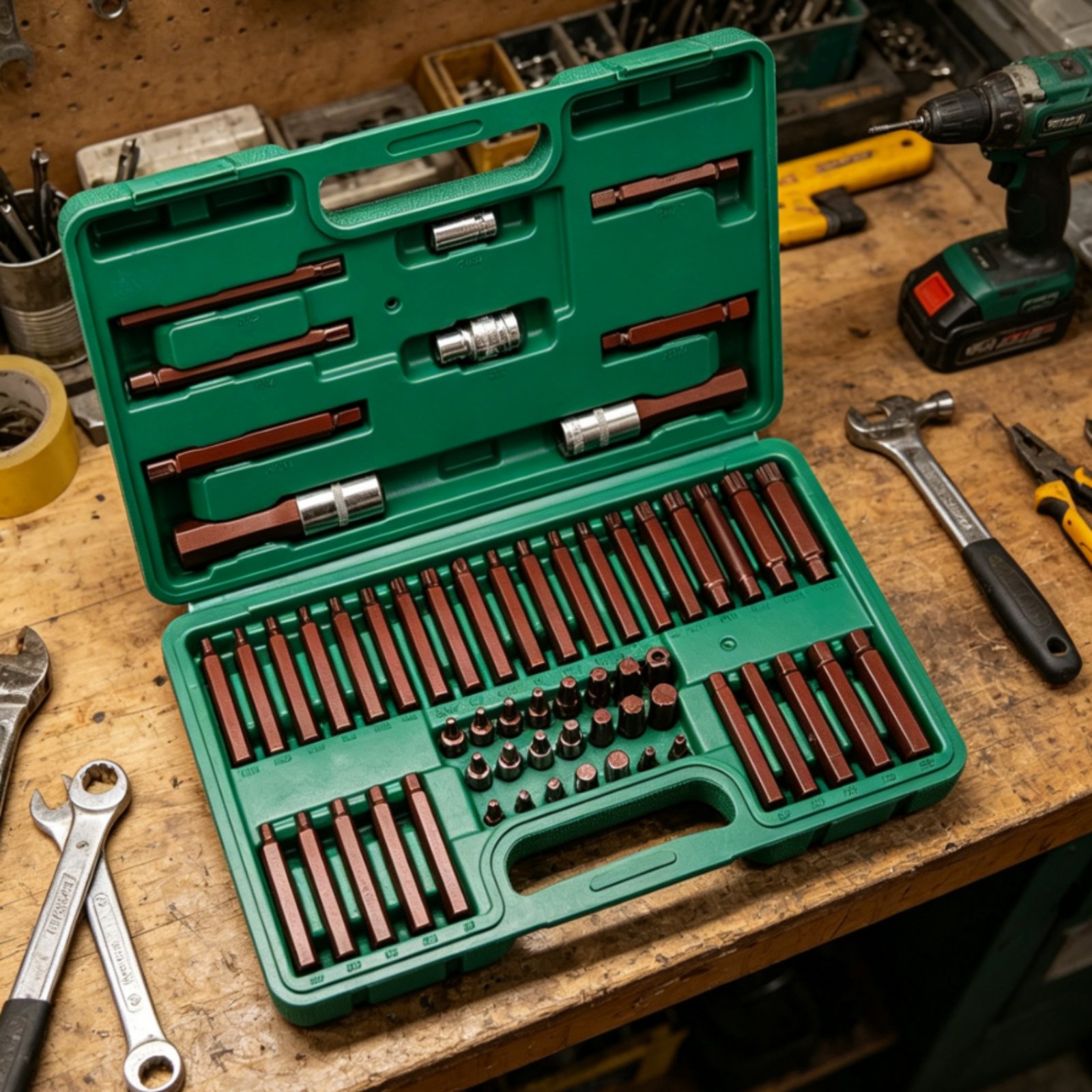 60 Pieces Star Drive Bit Set H – Auto Repair Shops recenzja i cena