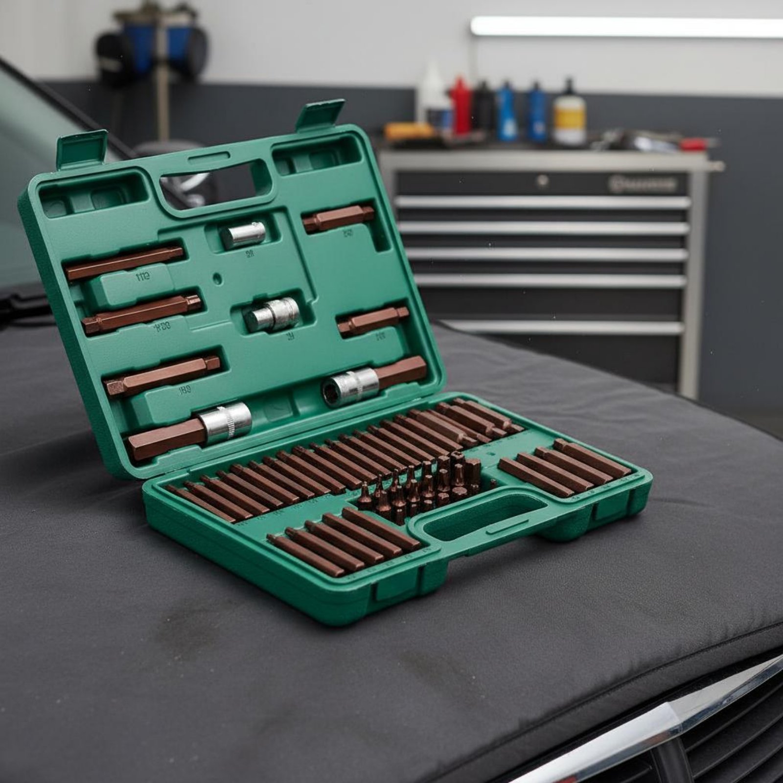 60 Pieces Star Drive Bit Set H – Auto Repair Shops recenzja i cena