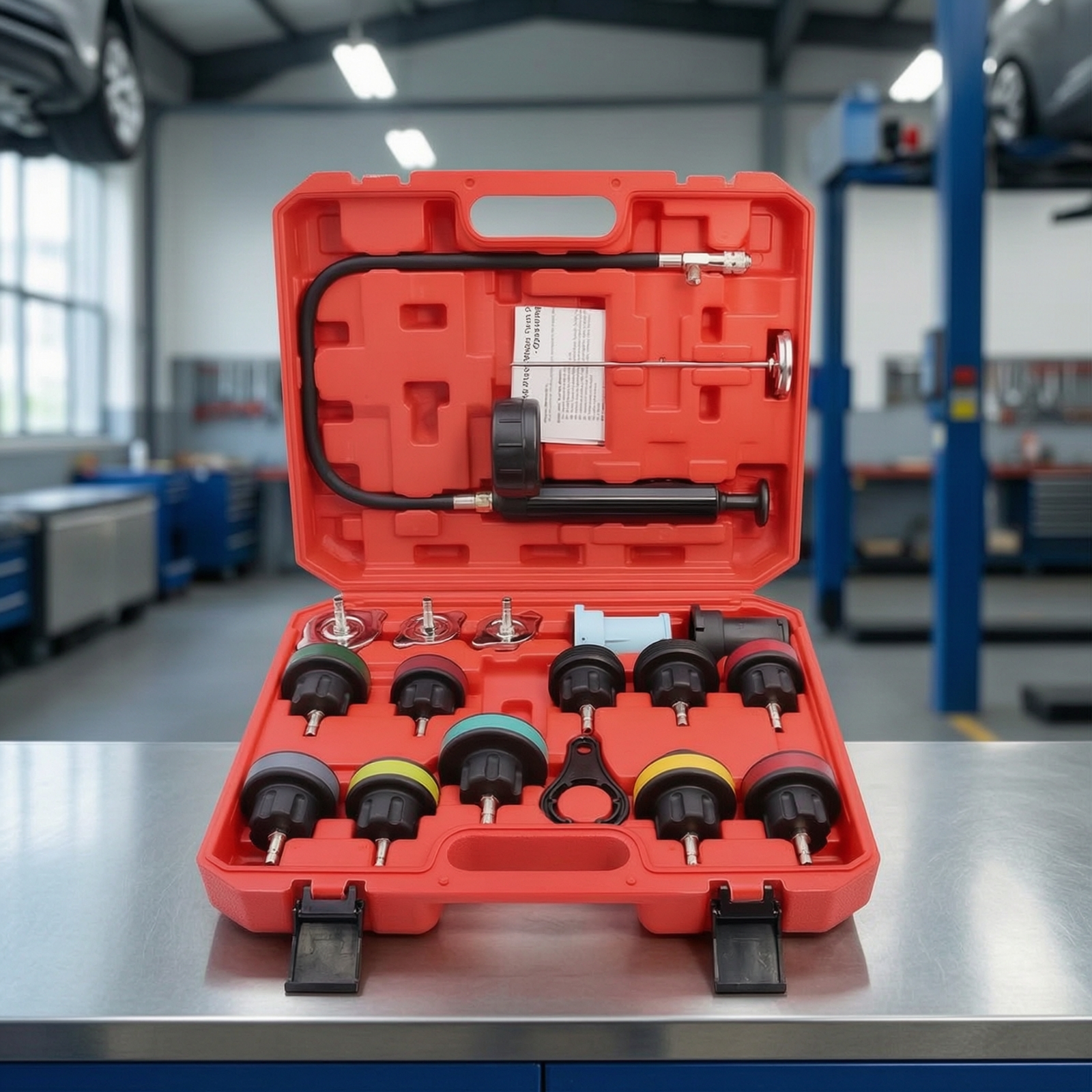 Water Tank Leak Tester Kit Por – Auto Repair Shops recenzja i cena