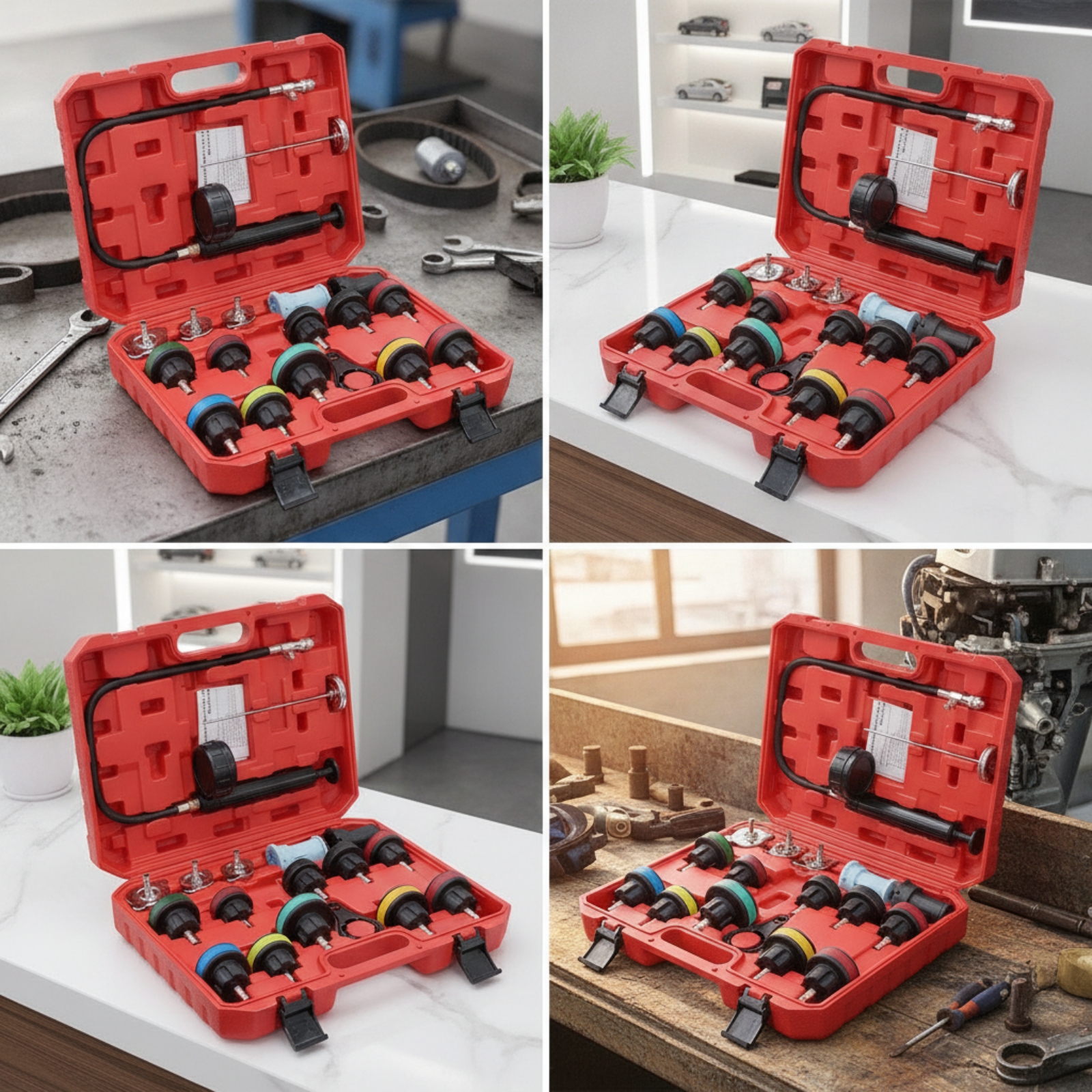 Water Tank Leak Tester Kit Por – Auto Repair Shops recenzja i cena