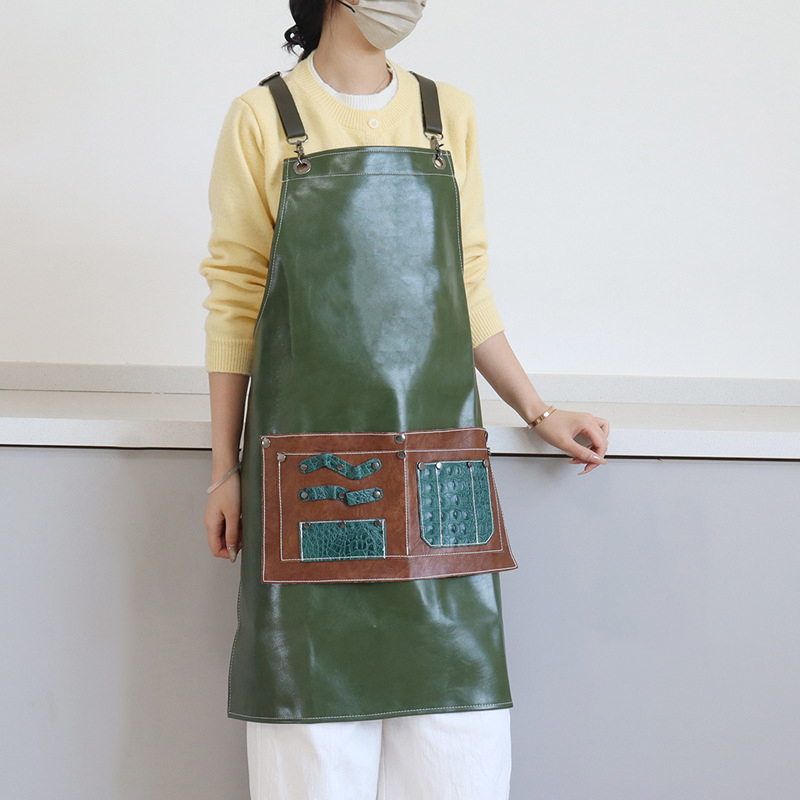 pu leather apron custom logo w – Auto Repair Shop Logo recenzja i cena